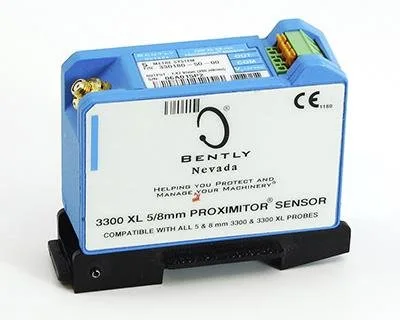 حساس Proximitor طراز 3300 XL لنظام 1 m، بدون قاعدة تركيب، بشهادات للمناطق الخطرة