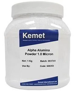 Kemet Alpha Alumina Polishing Powder 1.0 µm, 1 kg