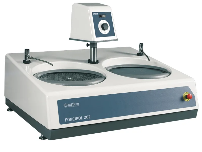 Kemet Forcipol 202 Twin-Wheel Grinding/Polishing Machine