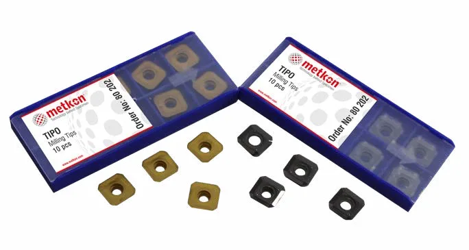 Kemet Milling Tips for Spectral MM, Non-Ferrous & Stainless Steels (pack of 10)