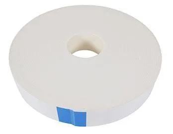 شريط إسفنجي مزدوج اللصق، 3 mm x 50 mm x 25 m