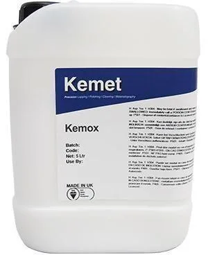 Kemox O-800S Abrasive Lapping Slurry, 5 L