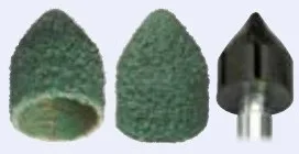 AbraCap 10PC, Pointed 10 x 15 mm, Grit 80