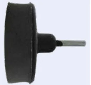 حامل بوجه إسفنجي لأقراص AbraDisc Ø 50 mm، محور 1/4 in