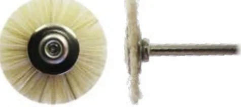 فرشاة تلميع Kemet Type B، شعر صلب، 16 mm