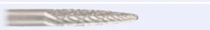 Tungsten Carbide Burr, Tree, radius end, Ø 3.0 mm