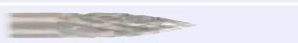 Tungsten Carbide Burr, Tree, pointed end, Ø 3.0 mm