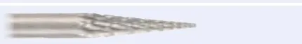 Tungsten Carbide Burr, Cone, pointed, 14°, Ø 3.0 mm