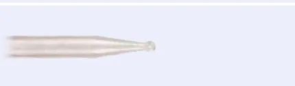 سنبلة كربيد التنغستن، كروي دقيق، Ø 1.0 mm
