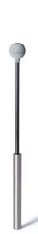 Flexible Shaft Ceramic Fibre Brush, Ball 3 mm, #800 (Blue)