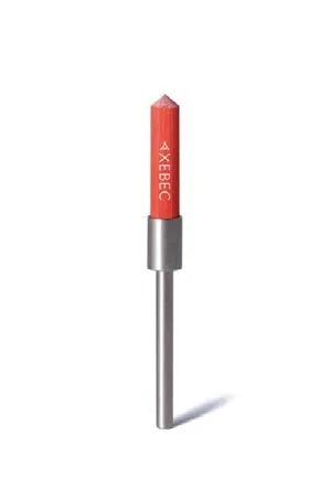 Ceramic Fibre End Brush A11-EB06M, Ø 5 mm, A11 (Red)