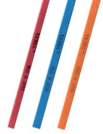 حجر ألياف سيراميك مقاوم للحرارة 2 x 10 x 100 mm، حبيبات 800 (أزرق)