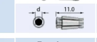 Collet Chuck NKM6-3.0 (Ø 3.0 mm)