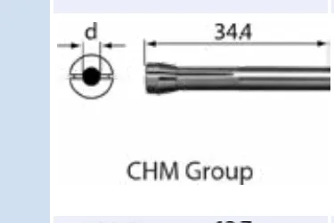 Collet Chuck CHM-2.35 (Ø 2.35 mm)