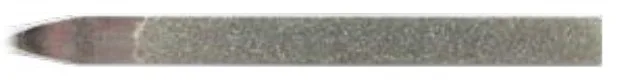 مبرد إبري ماسي، مسطح 5.5 x 1.5 mm، حبيبات 200