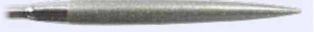 مبرد إبري ماسي، نصف دائري 5 x 2 mm، حبيبات 200