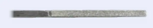 Diamond Tapered Needle File, Flat 2 x 1.7-0.4 mm, Grit 200