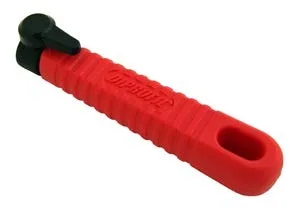 File Handle, Red (2 x 2 mm up to Ø 4 mm files)