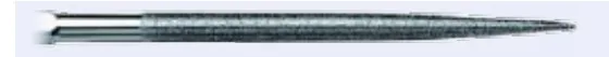 Large Diamond Hand File, Round Ø 6 mm, Grit 100