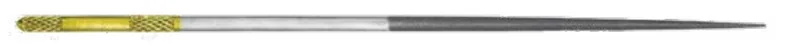 Hard-Coated Needle File 180 mm, Round 3.2 mm, Cut 2