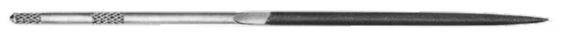 Needle File 160 mm, Oval 3.9 x 2.5 mm, Cut 2