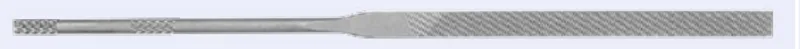 Needle File 140 mm, Pillar 5.4 x 1.2 mm, Cut 2