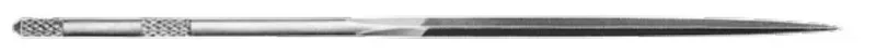 Needle File 140 mm, Triangle 3.8 mm, Cut 2