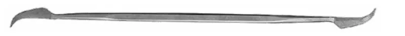 Riffler File 150 mm, Knife, Cut 2