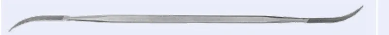 Riffler File 150 mm, Triangle, Cut 2
