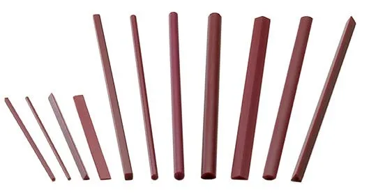 Kemet Ruby Stone Triangle 2 x 2 x 2 x 50 mm