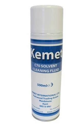 C70 Solvent Cleaning Fluid 500 ml Aerosol, Pack of 12