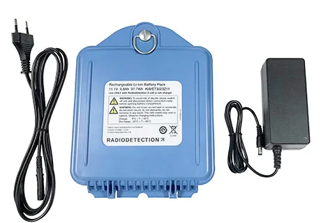 Radiodetection Transmitter Li-Ion Battery Mains Kit
